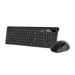 Genius Slimstar 8230 Copilot čierna / Bezdrôtový set klávesnice a myši / Bluetooth + 2.4 GHz / CZ+SK layout (31340015419)