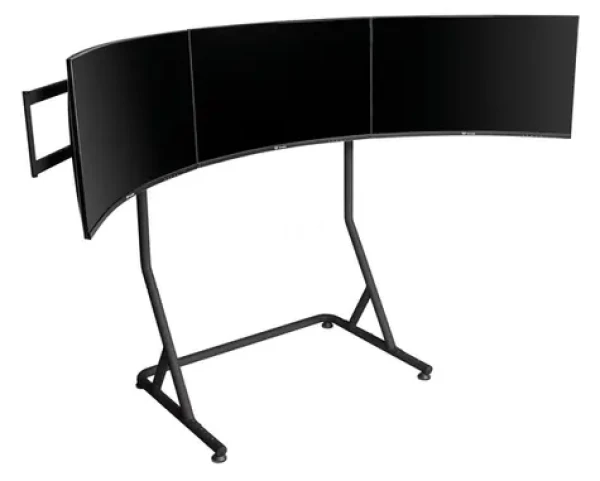 Thermaltake Triple Monitor Stand Pre čierna / Stojan pre tri monitory / 17"-55" / nosnosť 60 kg / VESA 75×75-200×200 mm (GSC-MSP-MDSLBB-01)