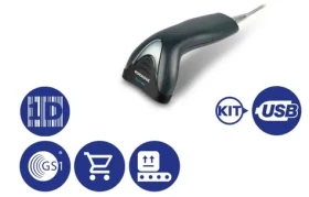 Datalogic Touch 65 Light (TD1120-BK-65K1) sivá / snímač 1D čiarových kódov / USB / Kit USB (TD1120-BK-65K1)