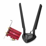 TP-Link Archer TXE75E / Wi-Fi PCI-E Adaptér AX5400 / 2.4GHz 574Mbps / 5GHz 2402Mbps / PCI-Express x1 (Archer TXE75E)