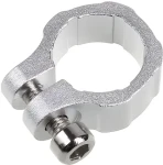 Lamptron Hadicová spona 10 mm strieborná / Spona na vodné chladenie / Priemer 10 mm (LAMP-LC2002)