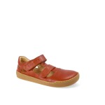 Detské barefoot sandále CRAVE SHELLWOOD Cognac, hnedá - 31