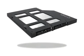 Icy Dock ToughArmor MB852M2PO-B čierny / Rámček pre SSD / 2x M.2 NVMe / SFF-8612 / do 5,25" pozícia (MB852M2PO-B)