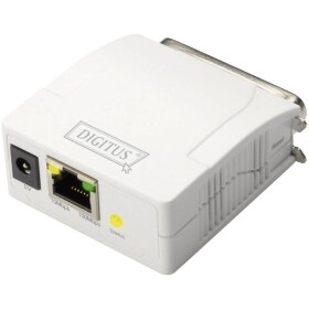 DIGITUS Ethernet print server / 1x paralelný port (4016032315322)