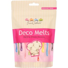 Jedlá poťahovací hmota v peckách 250 g biela - FunCakes - FunCakes