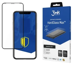 3mk HardGlass Max čierna / Tvrdené sklo / pre Apple iPhone X, XS, 11 Pro