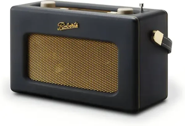 Roberts Radio Revival iStream3L Black / Prenosné rádio / DAB+ a FM / USB / BT + Wi-Fi / LCD Displej / 3.5mm (REV-ISTREAMLE)