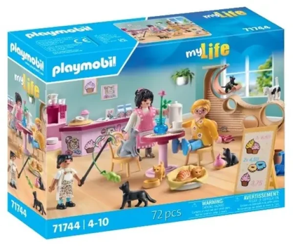 Playmobil® My Life 71744 Mačacia kaviareň