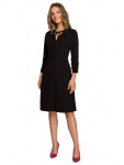 Dámske šaty S325 Black - Stylove XL černá