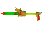 Mamido Vodná pištoľka Dinosaur 40 cm v zelenej pre záhradu