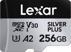 Lexar Lexar Professional SILVER PLUS 256 GB MicroSDXC UHS-I Klasa 3