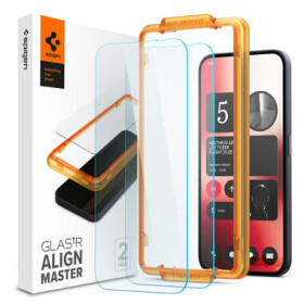 Spigen Glass tR AlignMaster 2 Pack ochranné sklo pre Nothing Phone (2a) 2ks (AGL07681)