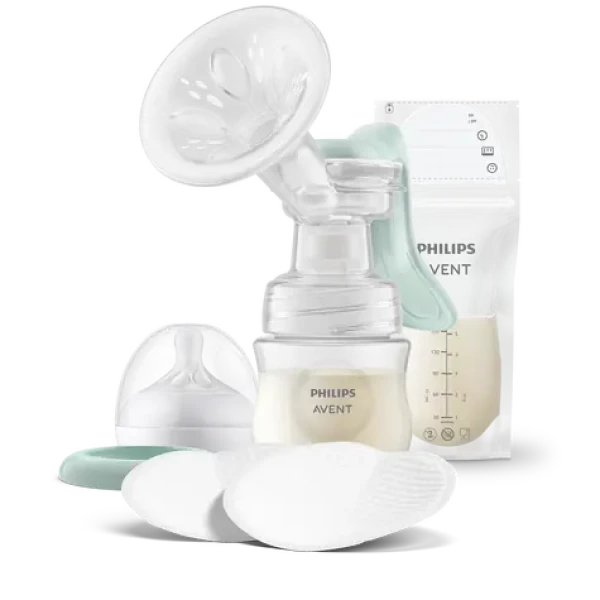 Philips AVENT Essential SCD417/20 biela / Odsávačka materského mlieka / manuálna / 125 ml