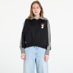 Mikina adidas Vintage Bb Tt Striped Rib Track Top Black M