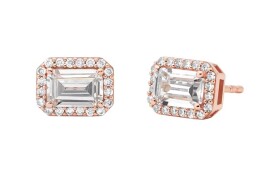 Michael Kors Trblietavé pozlátené náušnice so zirkónmi Brilliance MKC1724CZ791