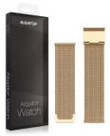 Aligator Náhradný kovový remienok pre Watch Life 20mm / zlatý (20AW0016)