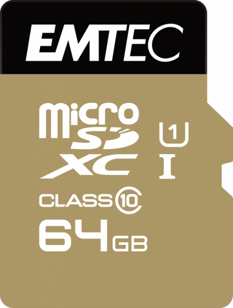 Emtec Gold+ Class 10 (ECMSDM64GXC10GP)