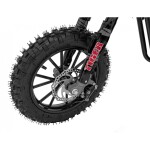 Mamido Detská benzínová motorka RamiGO TIGER 49CC čierna