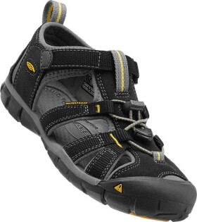 Detské sandále SEACAMP II CNX, black/yellow, Keen, 1012064, černá - 29