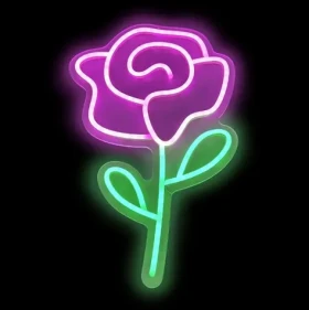 2Kids Toys LED NEON LIGHT lampička Ruže (2D98132)