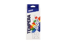 MFP Temperové farby 12x12 ml / V krabičke / od 3 rokov (548613)
