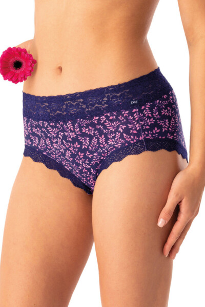 Dámske 2PACK LPC 547 Dark Blue / Pink Pattern - Key S tm.modrá-růžová