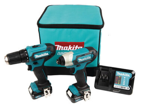 Makita CLX224A / súprava aku náradia / DF333Damp;TD110D / 2x 2.0Ah / nabíjačka / kufor (CLX224A)