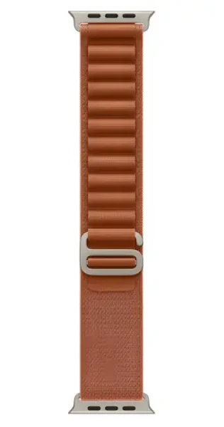 Apple Watch Alpine Loop 49 mm Terra Cotta Natural Titan Small / Remienok / 130-160 mm (MFTA4ZM/A)