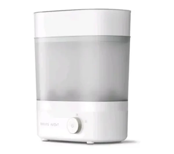 Philips AVENT SCF293/00 biela / parný elektrický sterilizátor / rýchly bezpečný / 6 fliaš AVENT (SCF293/00)