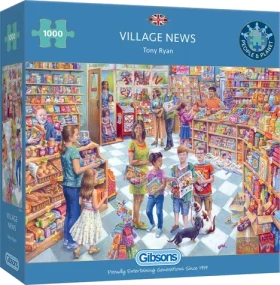 GIBSONS Puzzle Správy z dediny