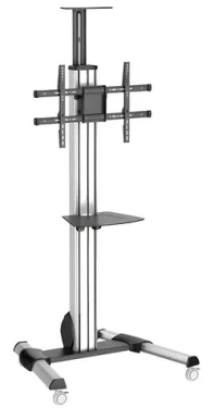 StarTech TV stojan pre 32-75" obrazovky / Mobilný TV stojan / Nosnosť 40 kg / VESA do 600x400 / Náklon -12 ° až 5 ° (STNDMTV70)