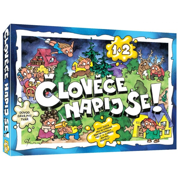 Assadron Člověče, napij sa! 1+2 společenská párty hra