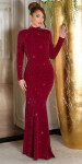 Sexy Red-Carpet KouCla Neck Evening Gown WOW! blackgold S