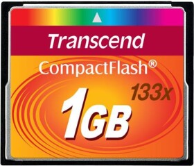 Transcend 133x Compact Flash 1 GB (TS1GCF133)
