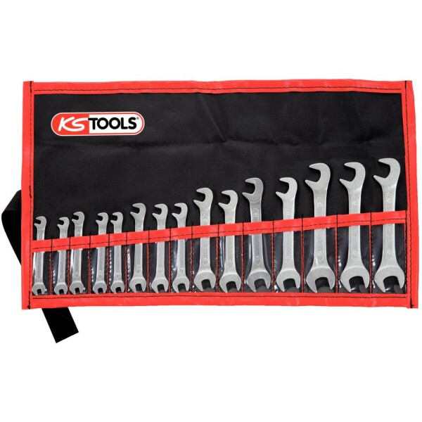 KS Tools 517.1700 5171700 sada obojstranných vidlicových kľúčov 3.2 - 17 mm; 517.1700