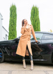 Trendy Koucla Long Coat with Belt