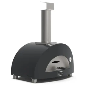 Alfa Forni Moderno 1 šedá / Pec na pizzu / 500 ° C / 60 x 40 cm / na drevo (FXMD-1P-LGRA)
