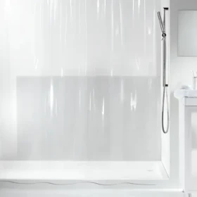 Spirella TRANSPARENT sprchový záves 180 x 200 cm číry / PEVA