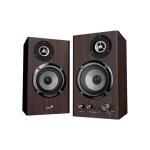 Genius SP-HF1812BT tmavo hnedá / Repro / 2.0 / Bluetooth 5.3 / 50W / Drevené (31730055401)