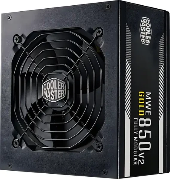 Cooler Master MWE Gold V2 / Zdroj / ATX 3.1 / 850W / 80PLUS Gold / 120mm / aktívny PFC (MPE-8501-AFAAG-3EEU)