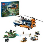 LEGO® City Exploration 60437 Helikoptéra na prieskum džungle v základnom tábore