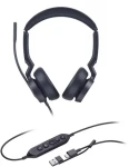 Yealink UH46 Dual (MS Teams) čierna / Stereo náhlavná súprava / mikrofón / USB-C USB-A / kábel 2,15 m (1308182)
