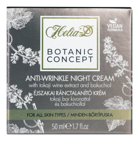 Helia_D Botanic Concept Nočný Krém Proti Vráskam 50ml
