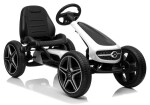Mamido Detská šliapací motokára Mercedes XMX610 biela