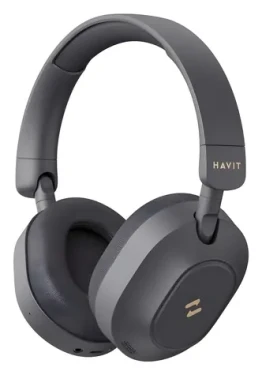 Havit H668BT čierna / Bezdrôtové slúchadlá / ANC / až 80 h / Bluetooth 5.4 / USB-C (H668BT black)