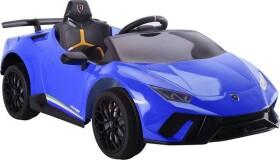 Megacar Lamborghini Huracan 4x45W 12V 4,5Ah modré