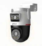 Dahua / Vonkajšia otočná IP kamera / Dual 3+3 MP / 2K / WiFi 6 / PoE / IP66 / WizColor / AI detekcia (P3D-3F-PV-P)