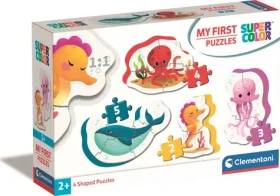 Clementoni Moje prvé PUZZLE Morské živočíchy 4v1