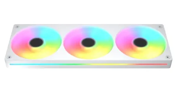 COUGAR Unity360-FB Reverse Blade biela / Ventilátor / 3x 120 mm / ARGB / PWM / 700-1600 RPM (CF-UN360RW-RGB)
