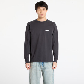 Tričko OBEY Star Long Sleeved T-Shirt. Pigment True Vintage Black M
